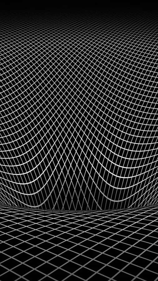 Abstract Grid Illusion Wallpaper