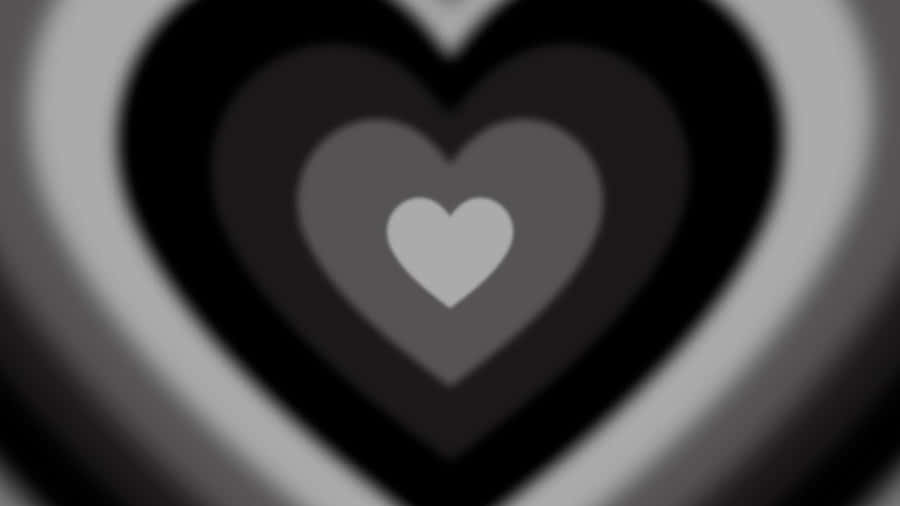 Abstract Heart Aura Background Wallpaper