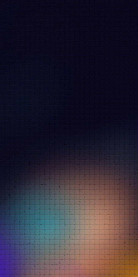 Abstract Holographic Color Dark Mode Wallpaper