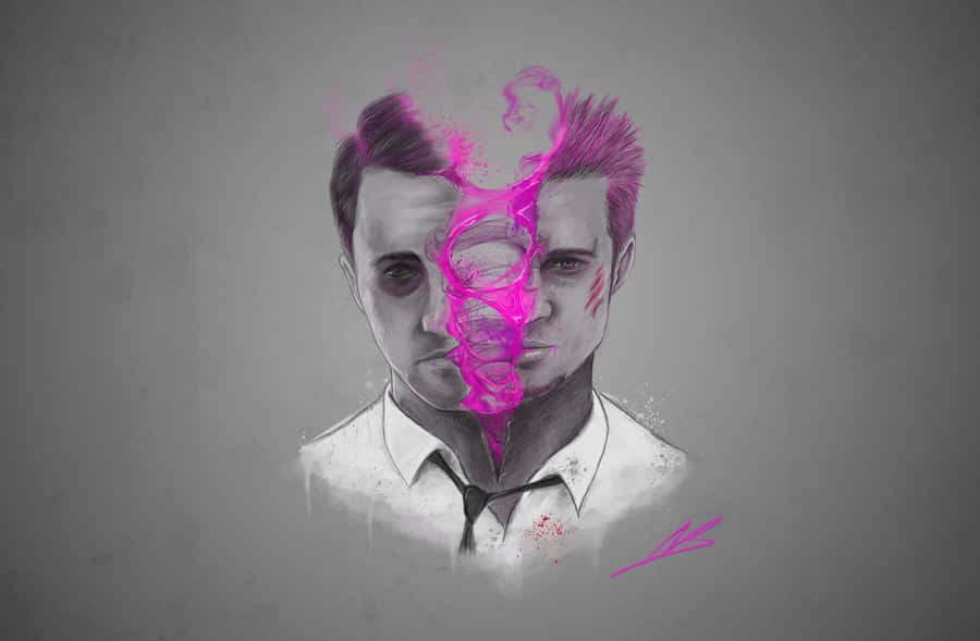 Abstract Human Sketch Wallpaper