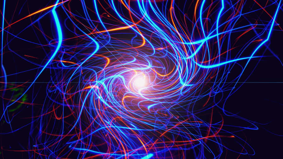 Abstract Light Swirls Wallpaper