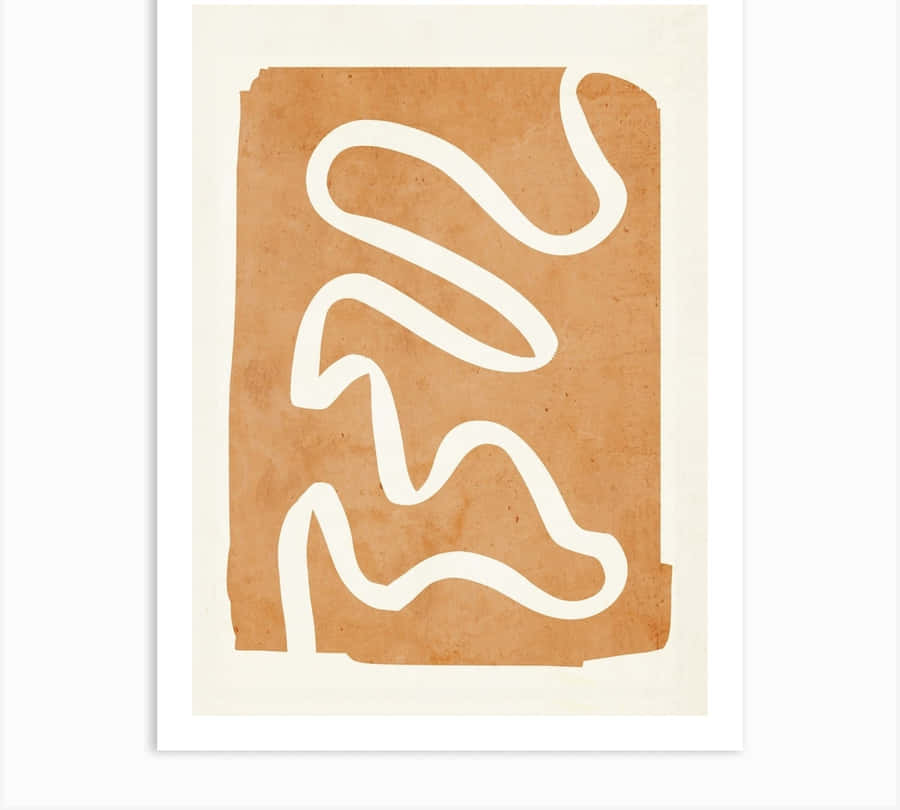 Abstract Minimalist Painting Wallpaper