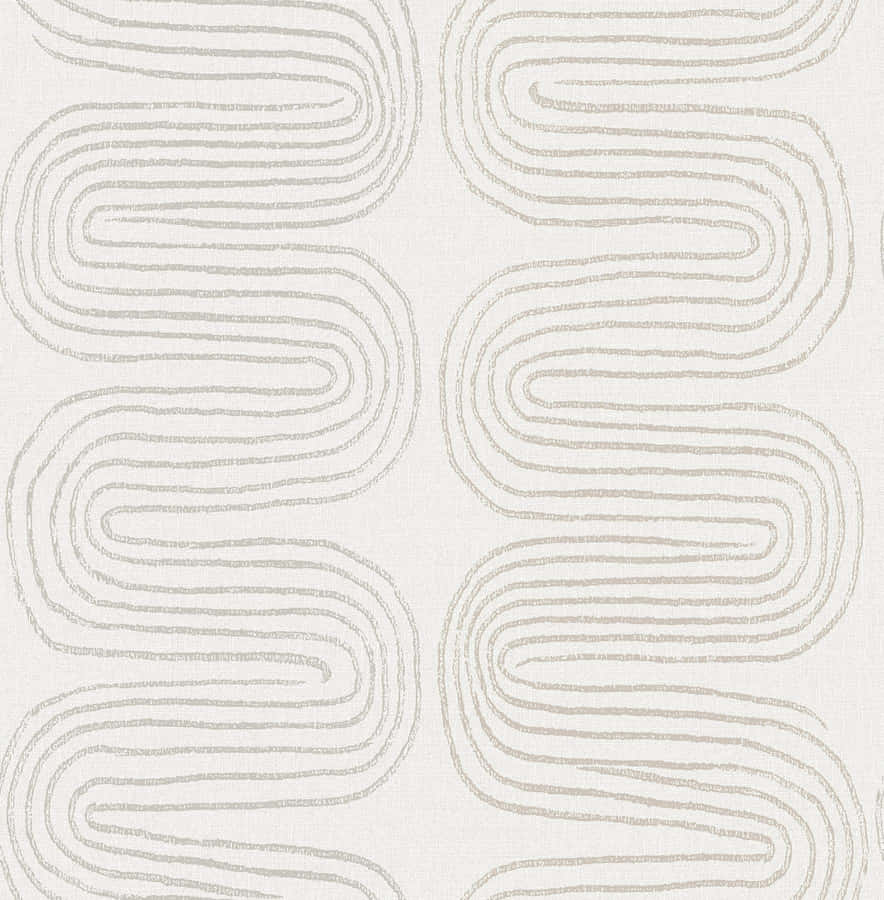 Abstract Neutral Stripes Pattern Wallpaper