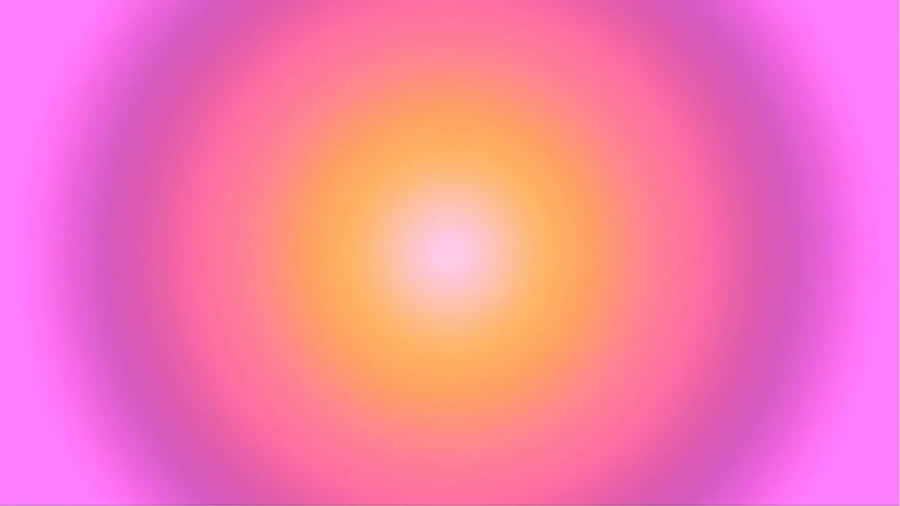 Abstract Pink Orange Aura Background Wallpaper