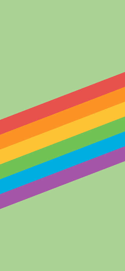 Abstract Rainbow Stripes Background Wallpaper