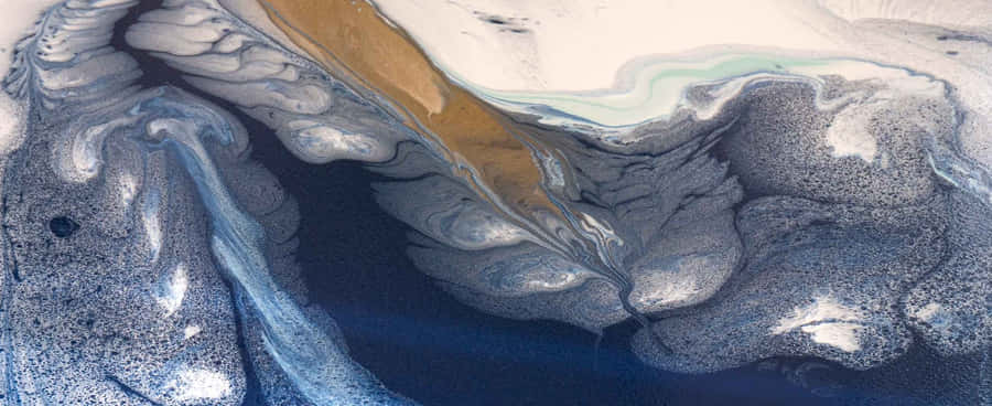 Abstract Resin Artwork Texture Wallpaper