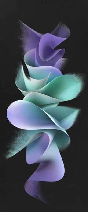 Abstract Smoke Art Z Flip5 Wallpaper Wallpaper