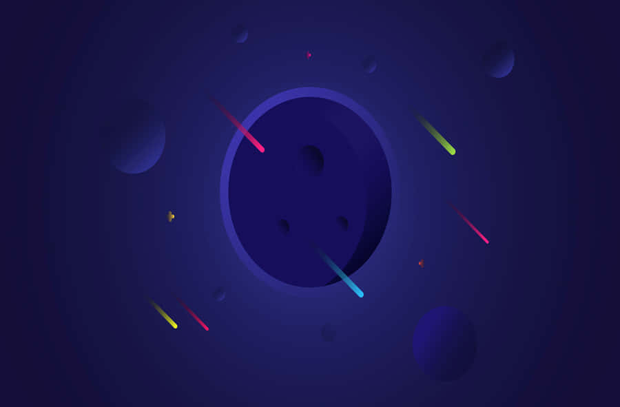 Abstract Space Theme Wallpaper Wallpaper