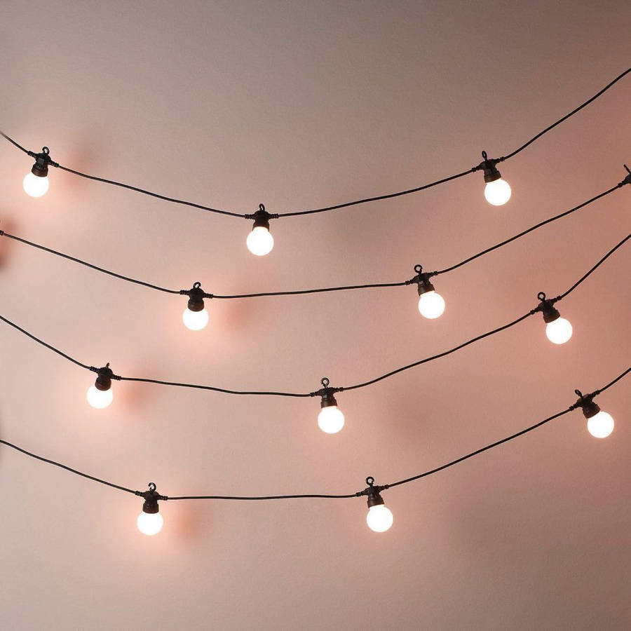 Accentuate Your Décor With Rose Gold Room Lights Wallpaper