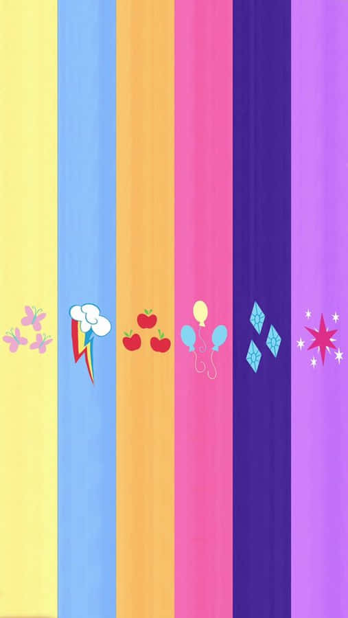 Accessorize Your Day With An Adorable Mlp Phone! Wallpaper