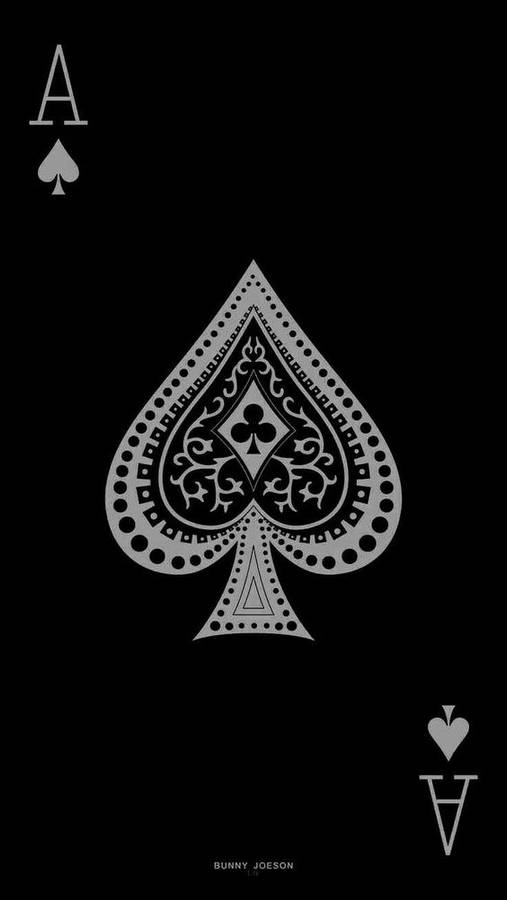 Ace Card Full-screen Desgin Mobile Wallpaper
