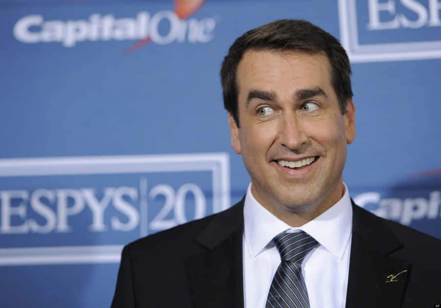 Actor And Comedian Rob Riggle Wallpaper