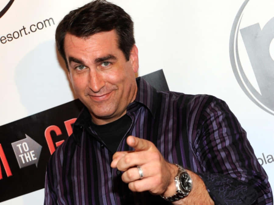 Actor And Comedian Rob Riggle Wallpaper