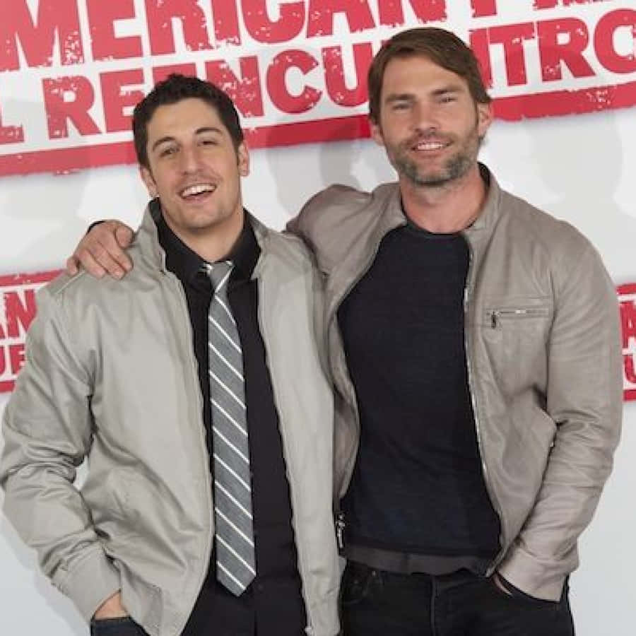 Actor Jason Biggs At A Premier Event Wallpaper