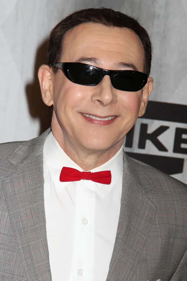 Actor Paul Reubens At A Red Carpet Event. Wallpaper