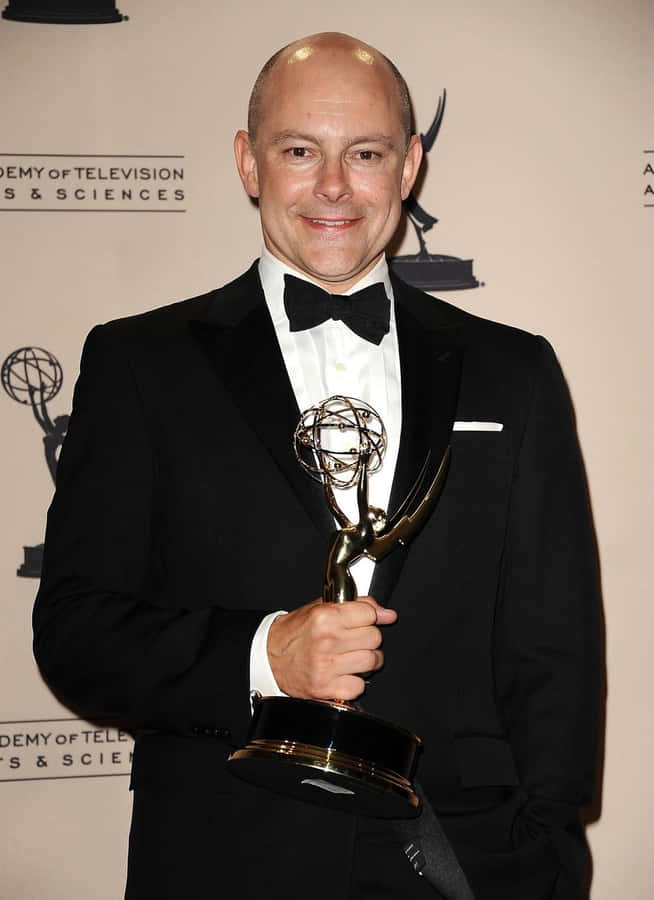 Actor Rob Corddry Poses For The Camera Wallpaper