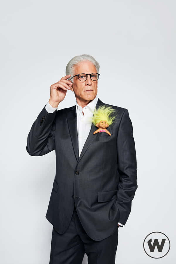 Actor Ted Danson In The Spotlight Wallpaper