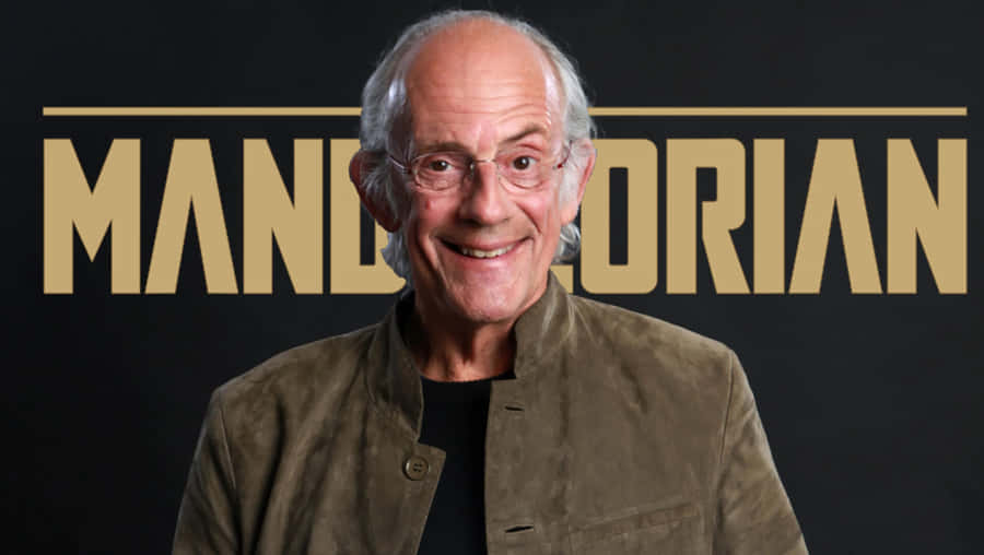 Actorwith The Mandalorian Logo Wallpaper