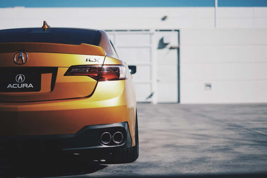 Acura Ilx - Luxury Compact Sedan In A Stunning Setting Wallpaper