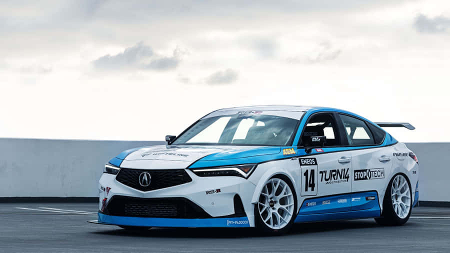 Acura Integra Sporty Stance Wallpaper