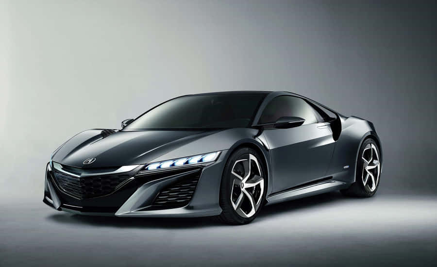 Acura Nsx - Red Luxury Supercar Wallpaper
