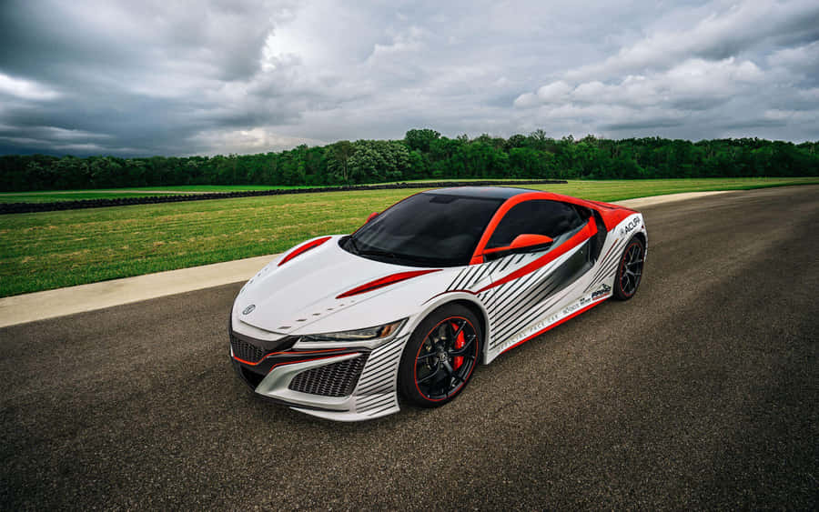 Acura Nsx - Sleek Design, Power, And Performance Wallpaper