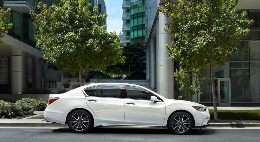 Acura Rlx: The Perfect Blend Of Luxury And Performance Wallpaper