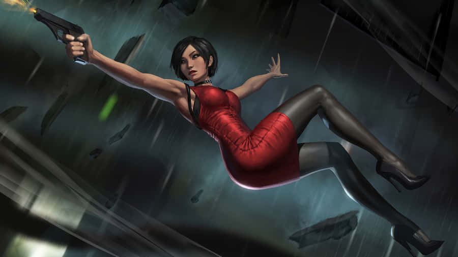 Ada Wong In Action Wallpaper