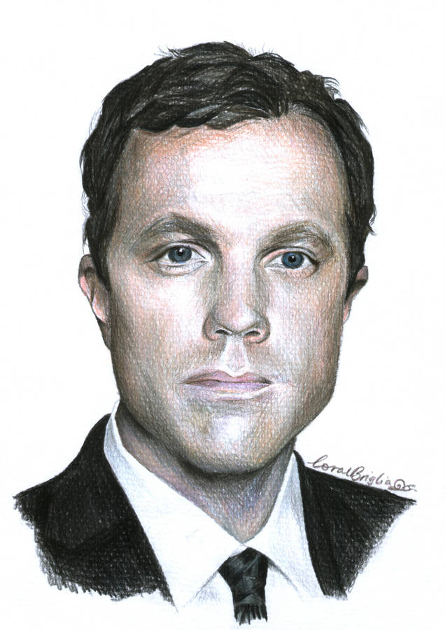 Adam Baldwin Portrait Art Wallpaper