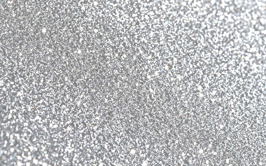 Add A Touch Of Sparkle To Your Life With White Glitter. Wallpaper