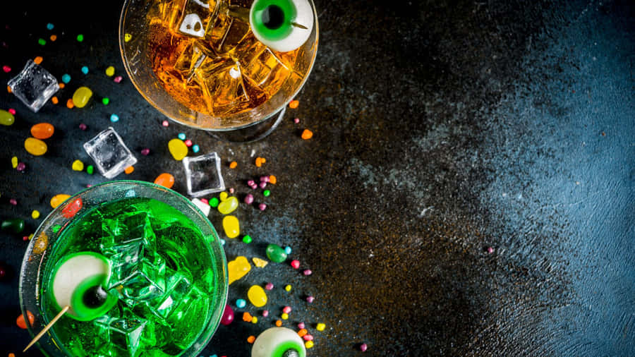 Add Some Eeriness To Your Party With Spooky Cocktails! Wallpaper