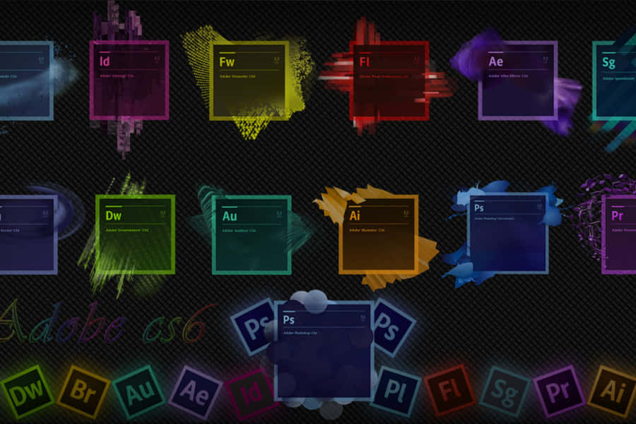 Adobe C S6 Software Icons Wallpaper