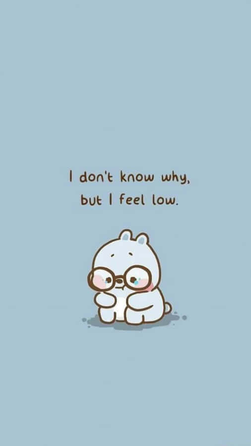 Adorable And Colorful Kawaii Cartoons Sharing Good Vibes Wallpaper