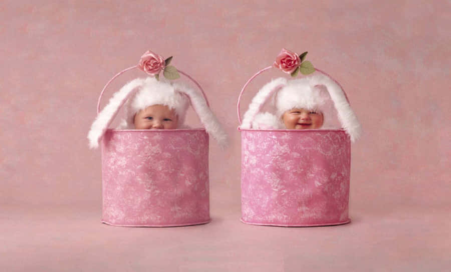 Adorable Baby With A Heartwarming Smile Wallpaper