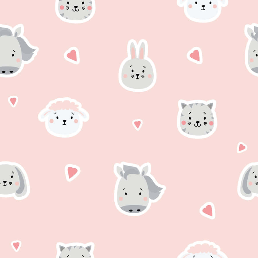 Adorable Collection Of Cute Stickers Wallpaper