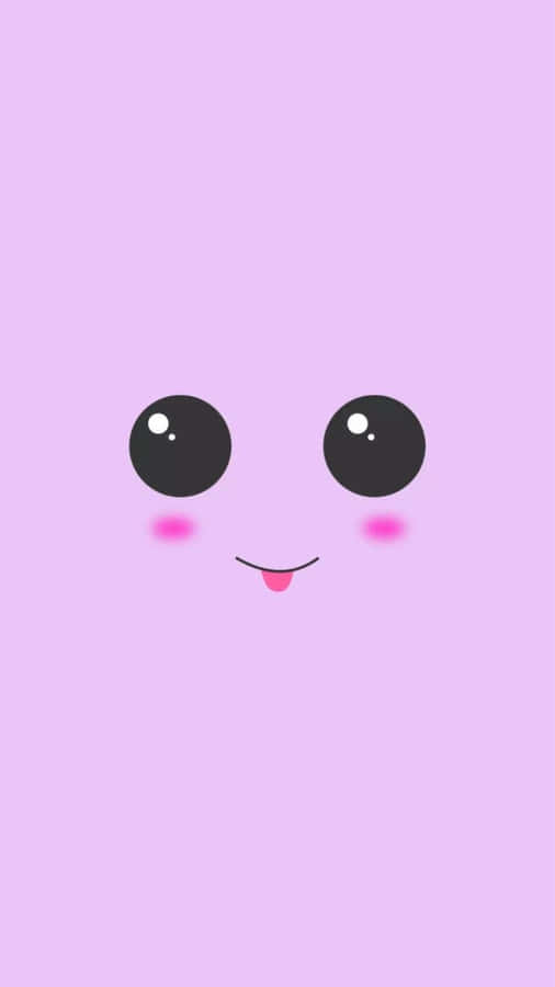Adorable Kawaii Emoticon Wallpaper Wallpaper