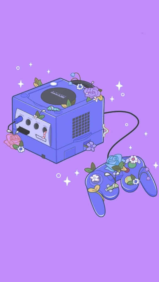 Adorable Kawaii Gaming World Wallpaper