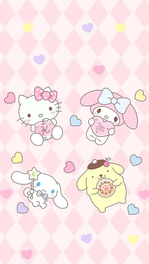 Adorable Kawaii Hello Kitty Wallpaper Wallpaper