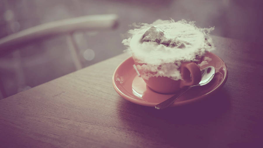 Adorable Pastel Vintage Photograph Wallpaper