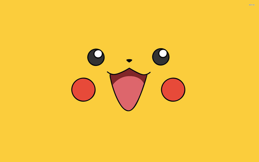Adorable Pikachu In Pokemon Anime Wallpaper