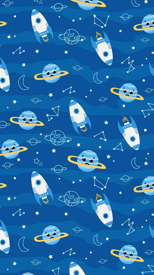 Adorable_ Space_ Pattern.jpg Wallpaper