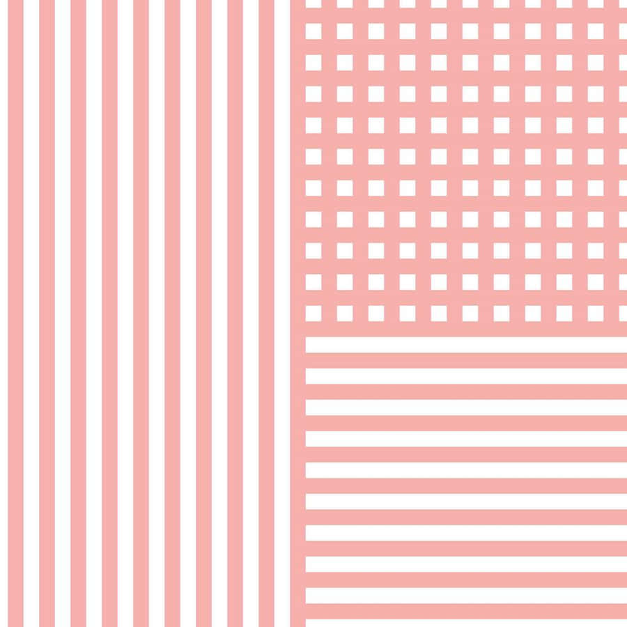 Adorable Striped Patterns In Pastel Colors Wallpaper