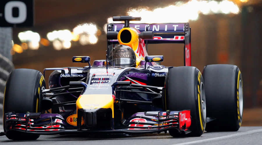 Adrenaline-filled Car Racing Action Wallpaper