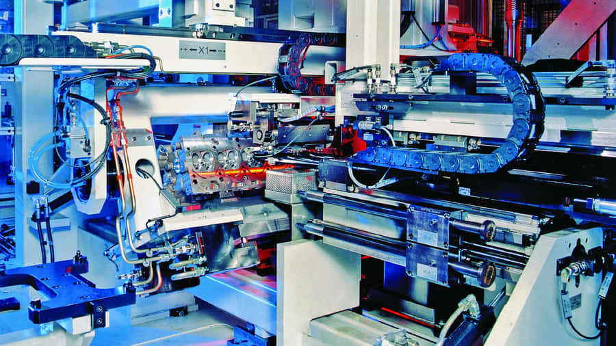 Advanced Automation In Manufacturing Wallpaper