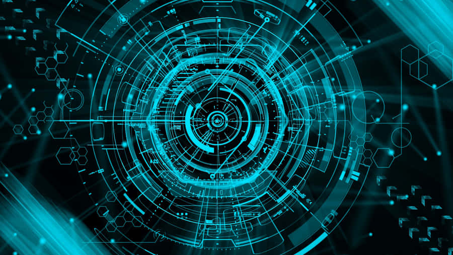 Advanced Round Monitor Wallpaper