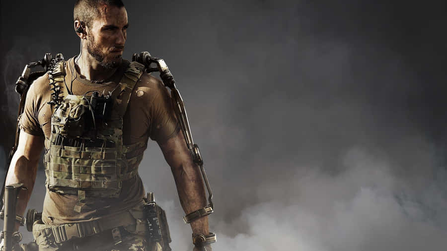 Advanced Warfare Character Wallpaper