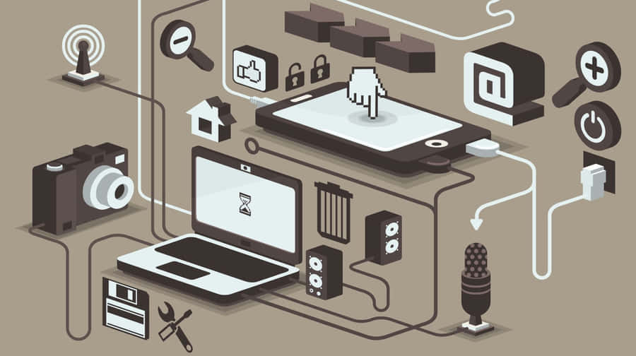 Advancing Multimedia Technology Wallpaper