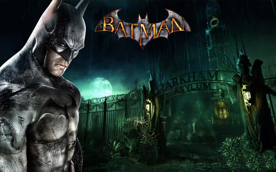 Adventure Game Batman Arkham Asylum Poster Wallpaper