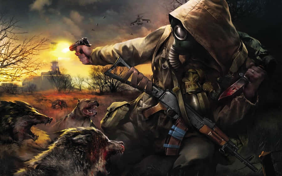 Adventurers Exploring A Magical Rpg World. Wallpaper