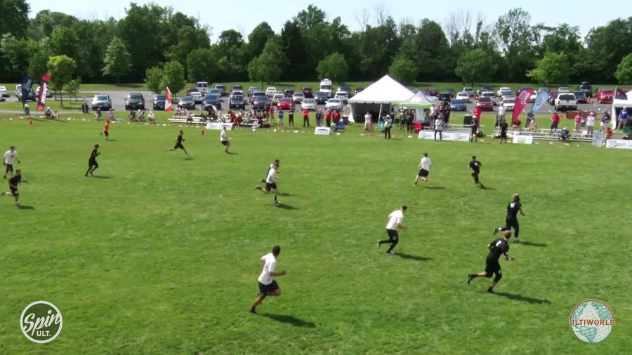 Aerial Ultimate Frisbee Wallpaper